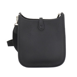 Hermes Evelyne TPM Shoulder Bag Taurillon Clemence Black W Stamp