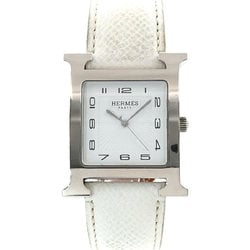 Hermes HERMES H Watch HH1 810 Men's Date White Quartz