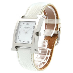 Hermes HERMES H Watch HH1 810 Men's Date White Quartz