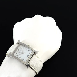 Hermes HERMES H Watch HH1 810 Men's Date White Quartz