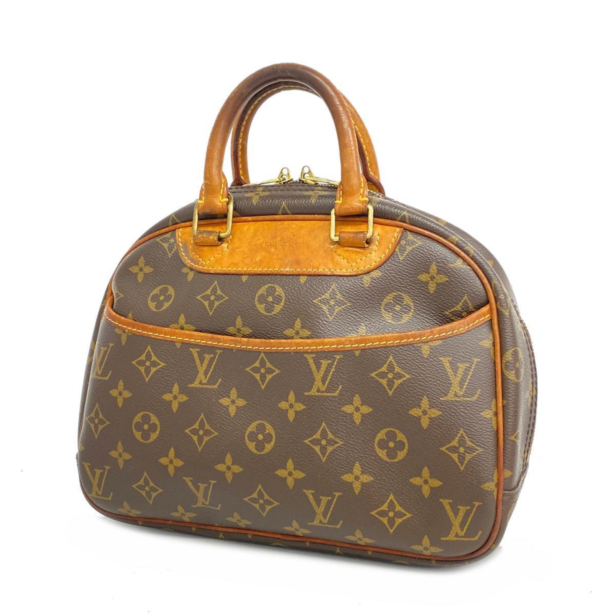 Louis Vuitton Handbag Monogram Trouville M42228 Brown Ladies