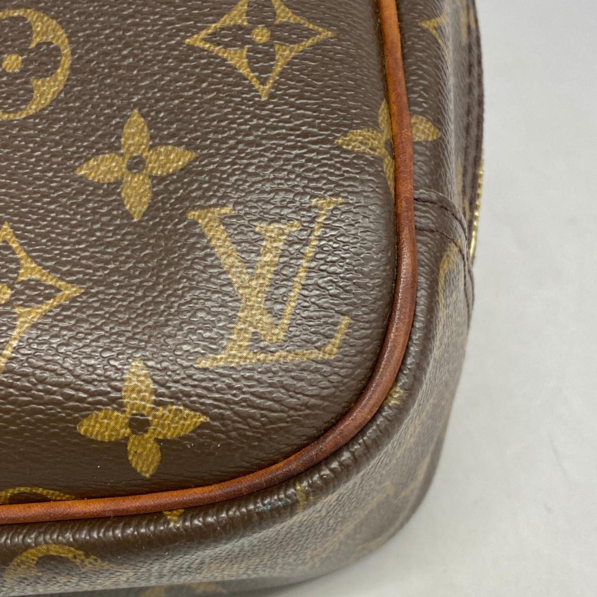 Louis Vuitton Handbag Monogram Trouville M42228 Brown Ladies