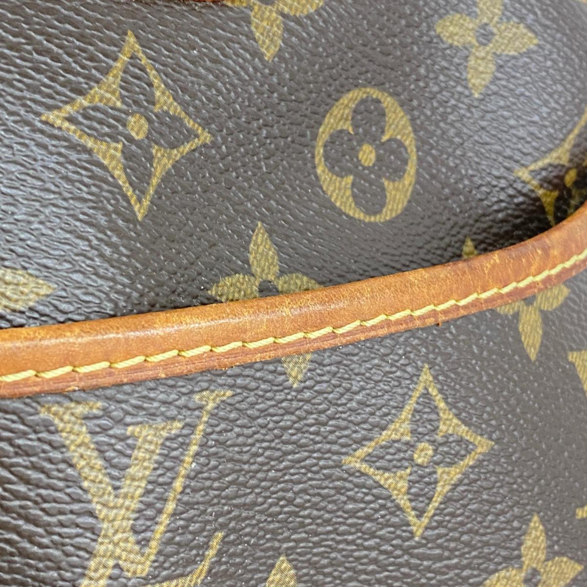 Louis Vuitton Handbag Monogram Trouville M42228 Brown Ladies