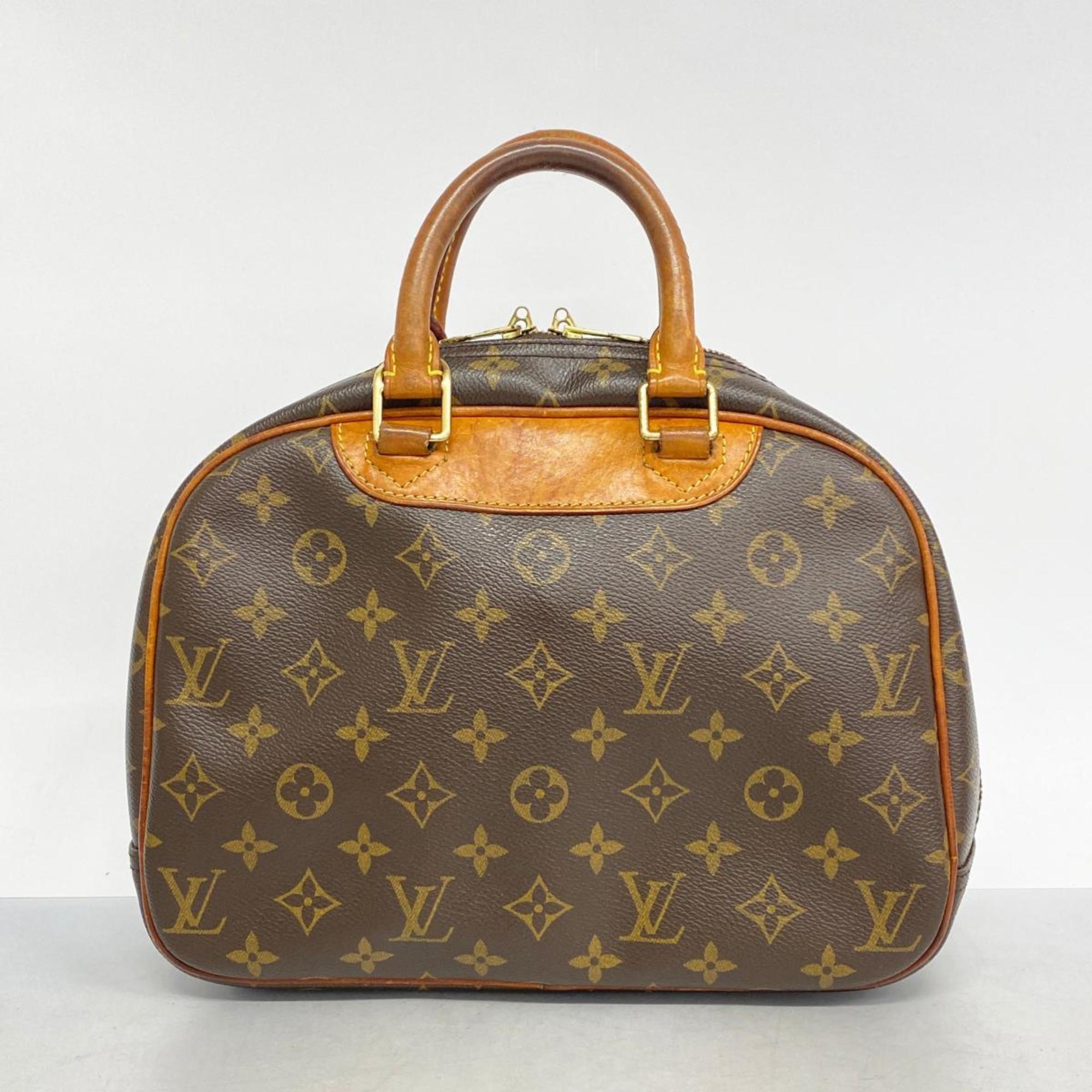 Louis Vuitton Handbag Monogram Trouville M42228 Brown Ladies