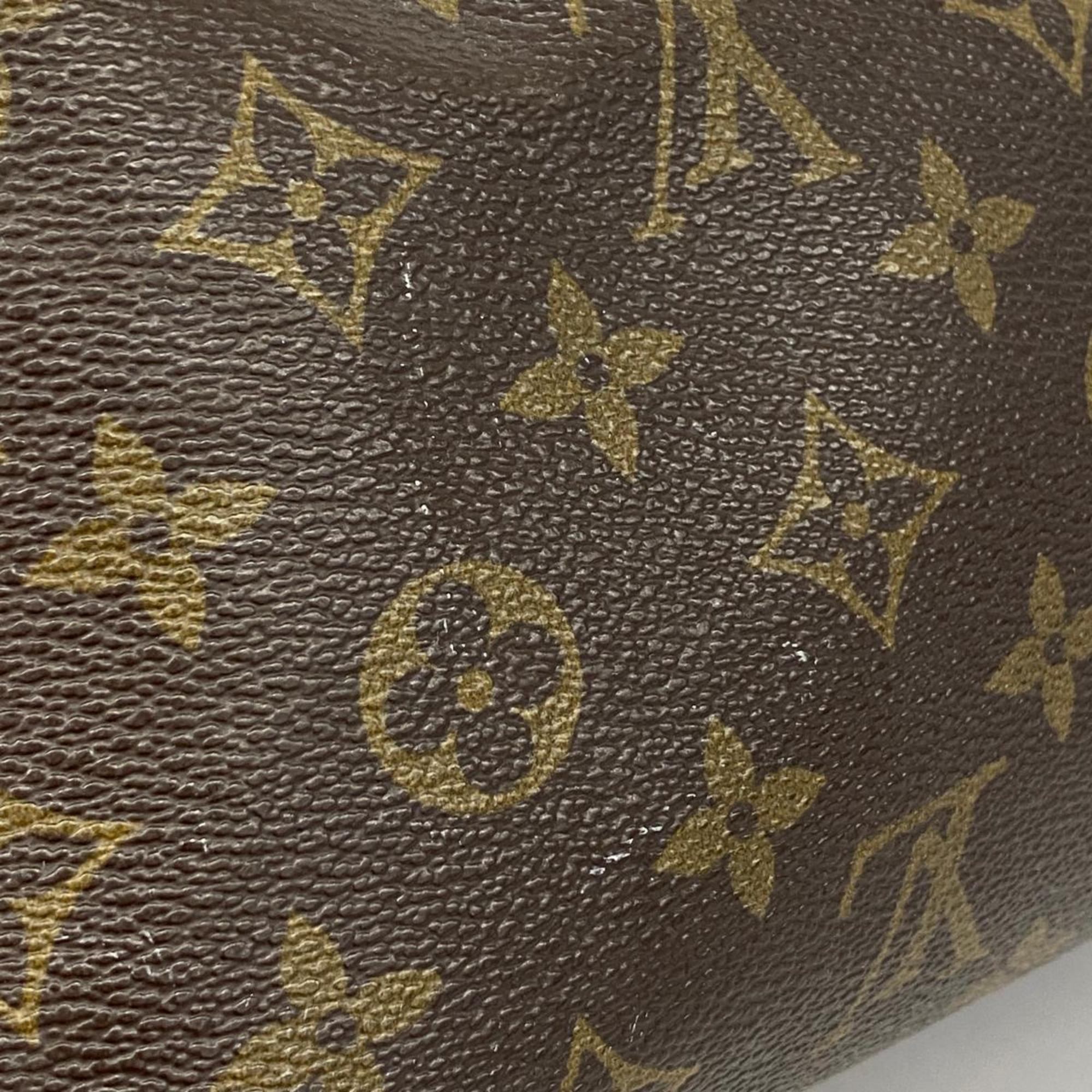 Louis Vuitton Handbag Monogram Speedy 30 M41108 Brown Ladies