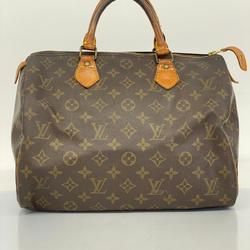 Louis Vuitton Handbag Monogram Speedy 30 M41108 Brown Ladies