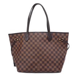 Louis Vuitton Tote Bag Damier Neverfull MM N51105 Ebene Women's