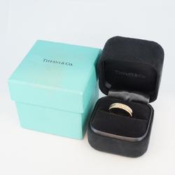 Tiffany ring pave T toe diamond K18PG pink gold ladies