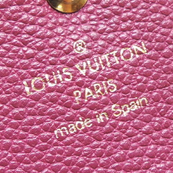 Louis Vuitton Portefeuille Sarah Ladies Long Wallet M62213 Monogram Empreinte Raisin (Purple)