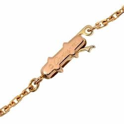 Cartier 2C Charm Sapphire Necklace 42cm K18 PG Pink Gold 750 C2