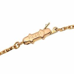 Cartier 2C Charm Sapphire Necklace 42cm K18 PG Pink Gold 750 C2