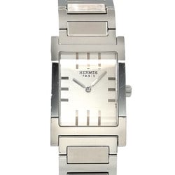 Hermes HERMES Tandem TA1 710 Men's Watch Silver Quartz