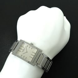 Hermes HERMES Tandem TA1 710 Men's Watch Silver Quartz