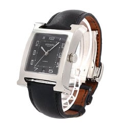 Hermes HERMES H Watch HH2 810 Men's Date Black Automatic Self-Winding