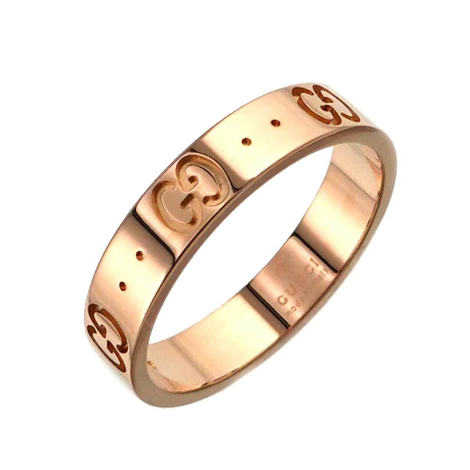 Gucci Icon #15 Ring, K18 PG Pink Gold 750, Ring