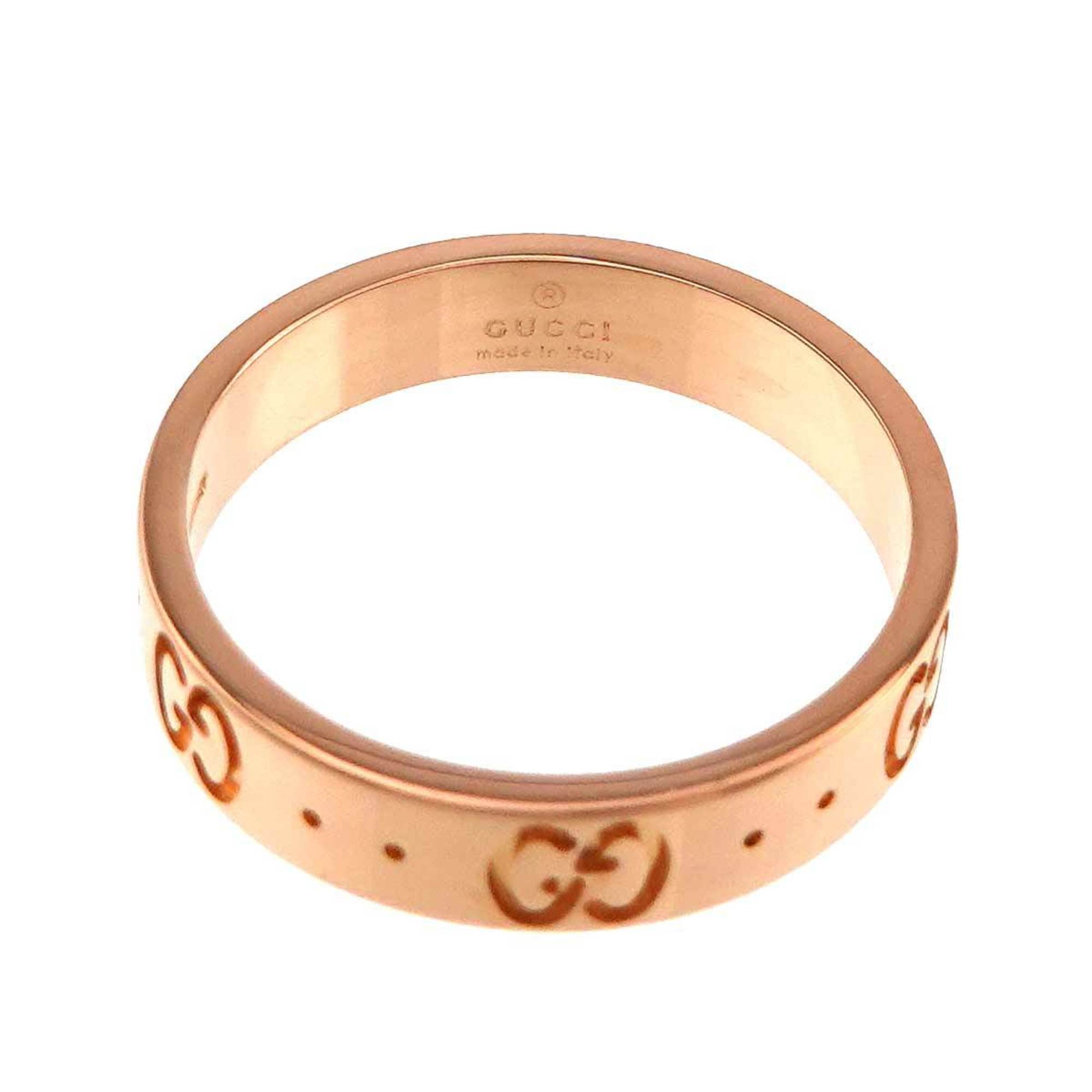 Gucci Icon #15 Ring, K18 PG Pink Gold 750, Ring