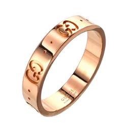 Gucci Icon #15 Ring, K18 PG Pink Gold 750, Ring