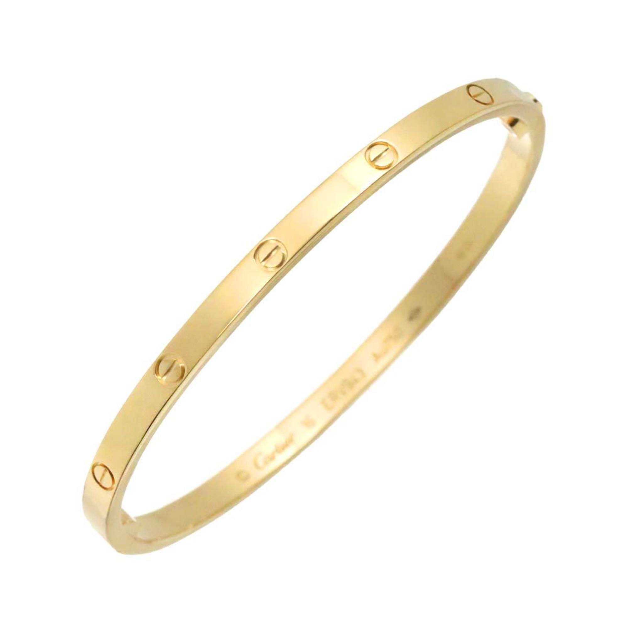 Cartier Love Bracelet SM #16 K18 YG Yellow Gold 750 Bangle