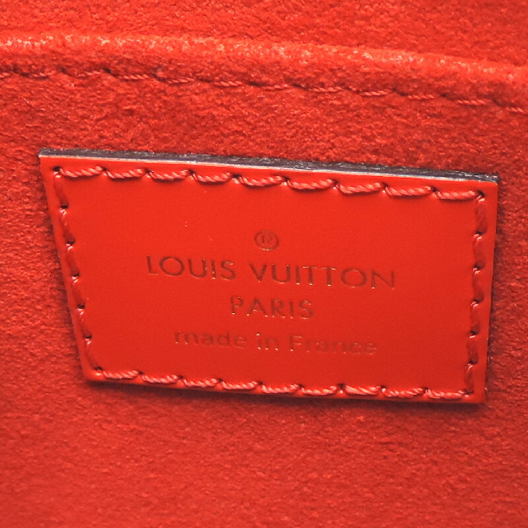 Louis Vuitton Alma Chain Women's Shoulder Bag M51404 Epi Coquelicot (Red)