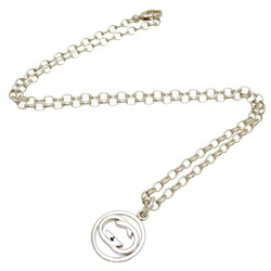 Gucci SV925 Interlocking G Women's and Men's Necklace Silver 925