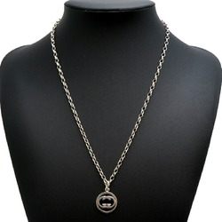 Gucci SV925 Interlocking G Women's and Men's Necklace Silver 925