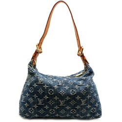 Louis Vuitton Baggy PM Women's Shoulder Bag M95049 Monogram Denim Blue