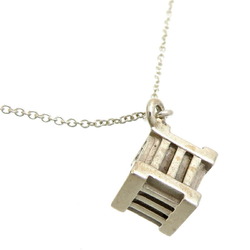 Tiffany SV925 Atlas Cube Women's Necklace Silver 925