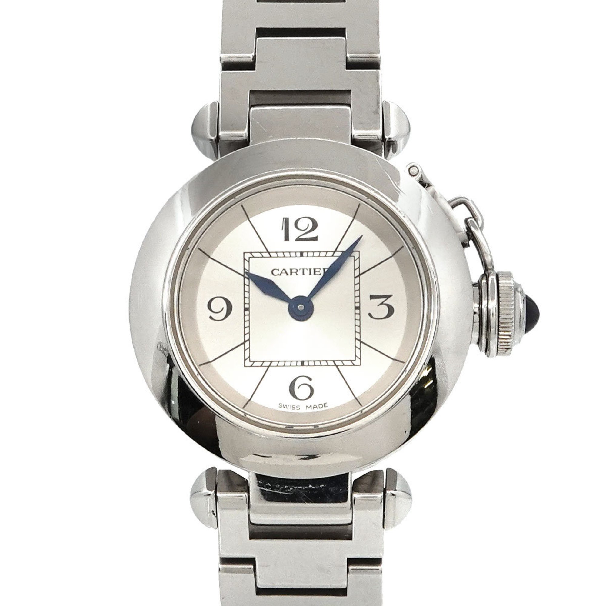 Cartier Miss Pasha W3140007 Ladies' Watch Silver Quartz