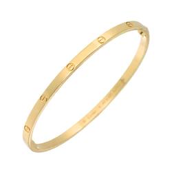 Cartier Love Bracelet SM #18 K18 YG Yellow Gold 750 Bangle