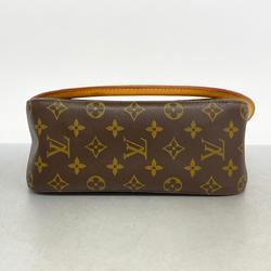 Louis Vuitton Shoulder Bag Monogram Looping MM M51146 Brown Women's