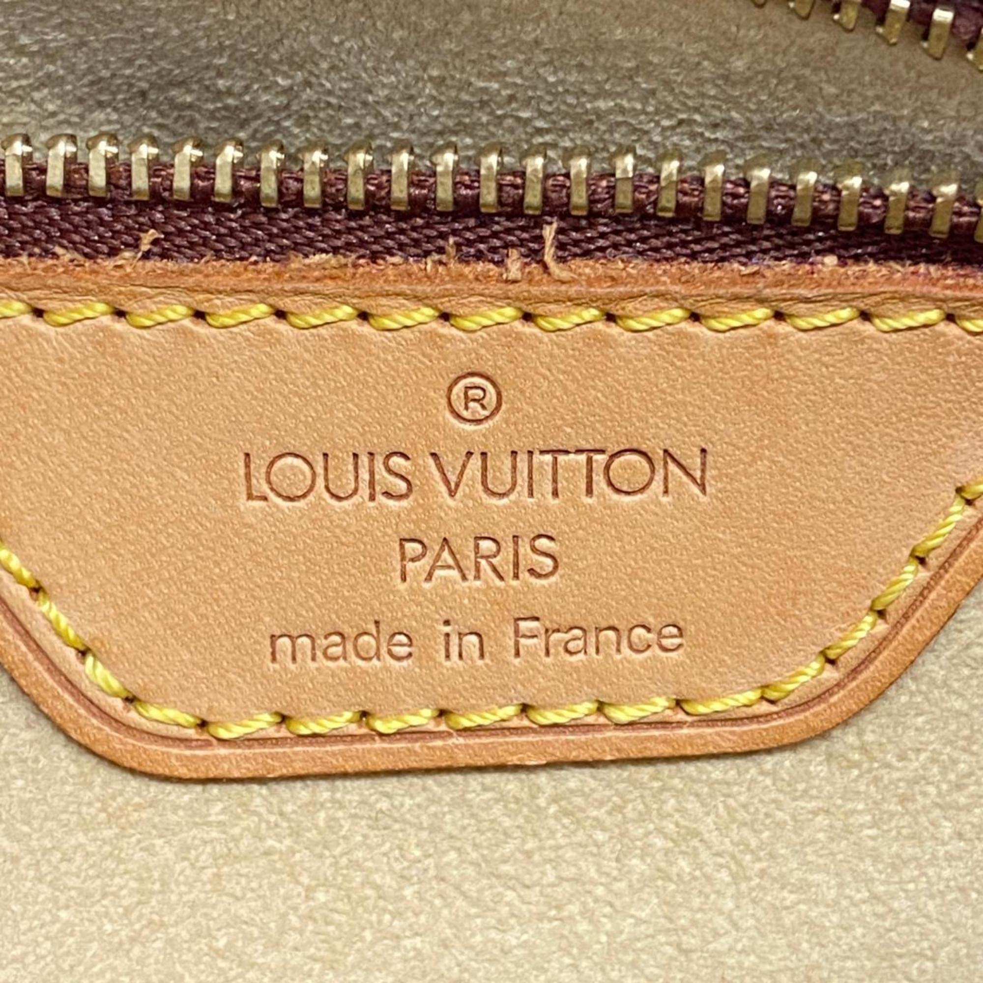 Louis Vuitton Shoulder Bag Monogram Looping MM M51146 Brown Women's