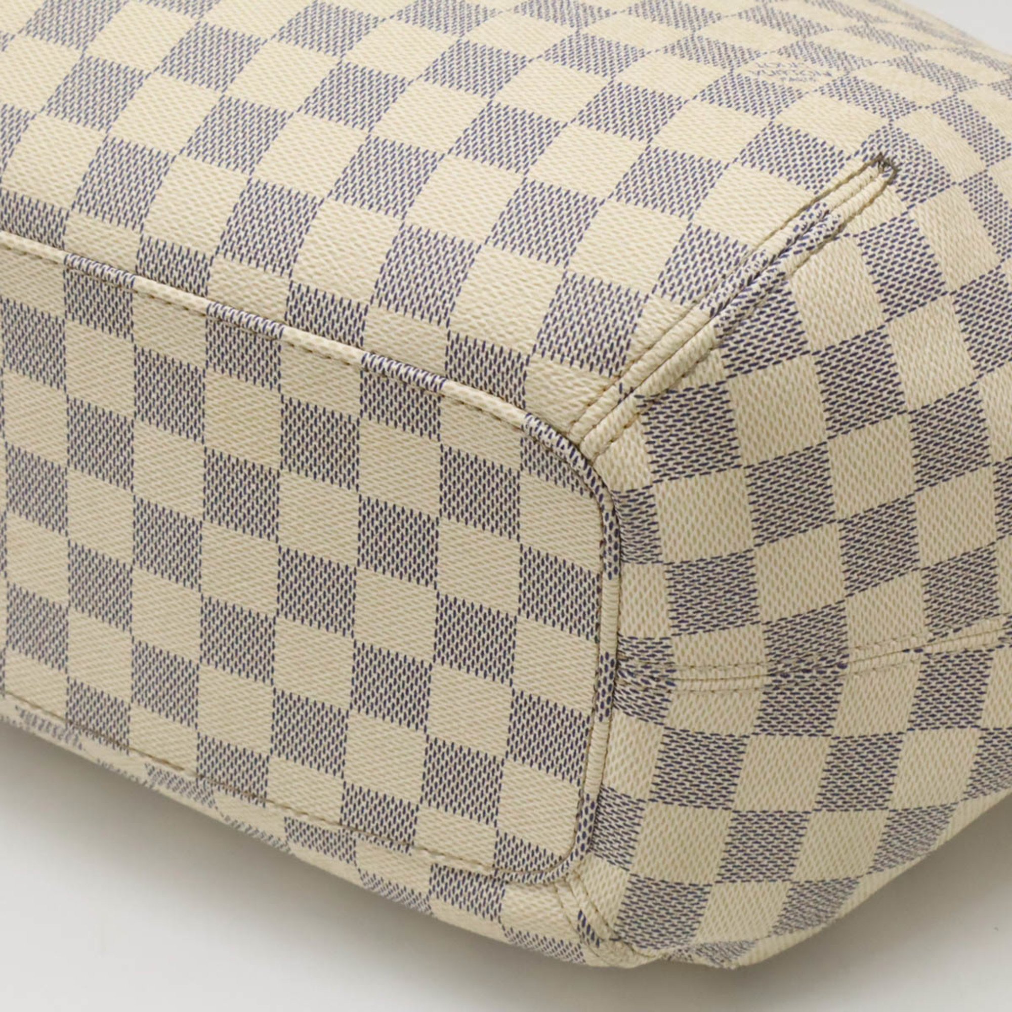 LOUIS VUITTON Damier Azur Salina PM Tote Bag Shoulder N41208