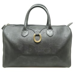 Christian Dior Old Trotter Boston Women's Bag PVC Black