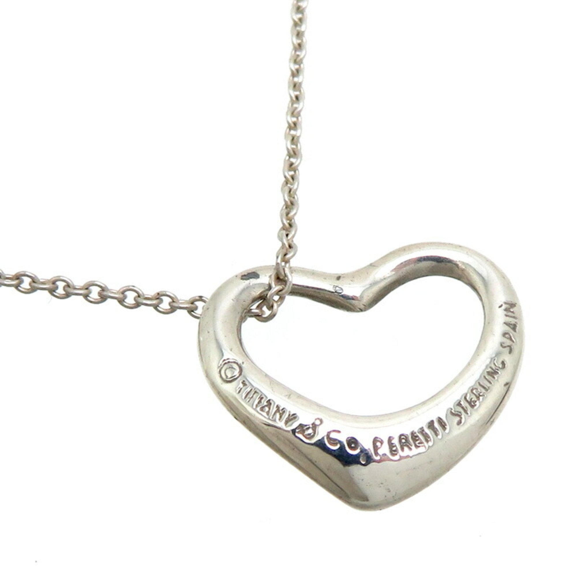 Tiffany SV925 Heart Women's Necklace Silver 925