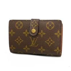 Louis Vuitton Wallet Monogram Porte Monnaie Biennois M61663 Brown Women's