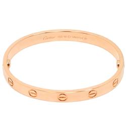 Cartier Love Bracelet #16 K18 PG Pink Gold 750 Bangle