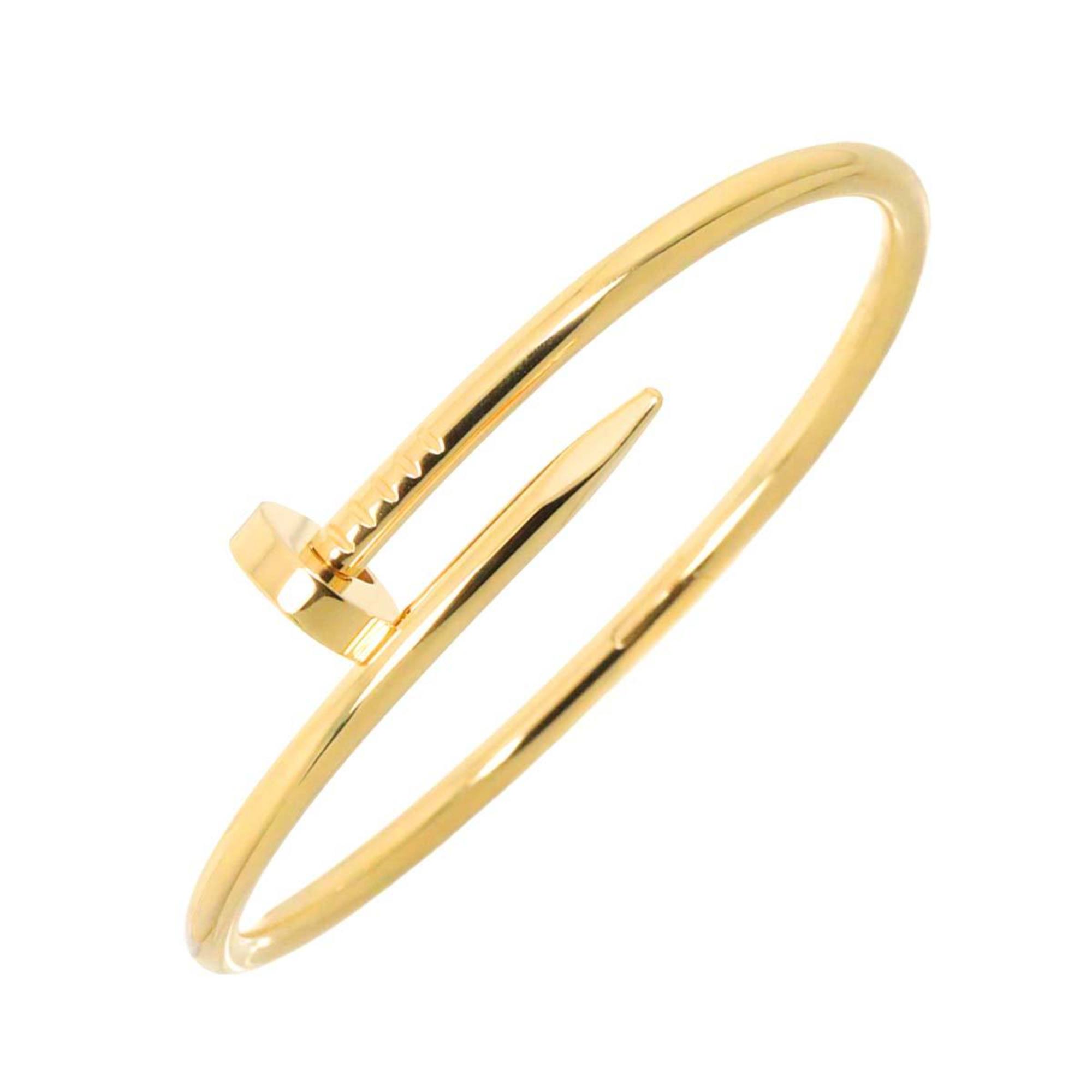 Cartier Juste Un Clou #17 Bracelet K18 YG Yellow Gold 750