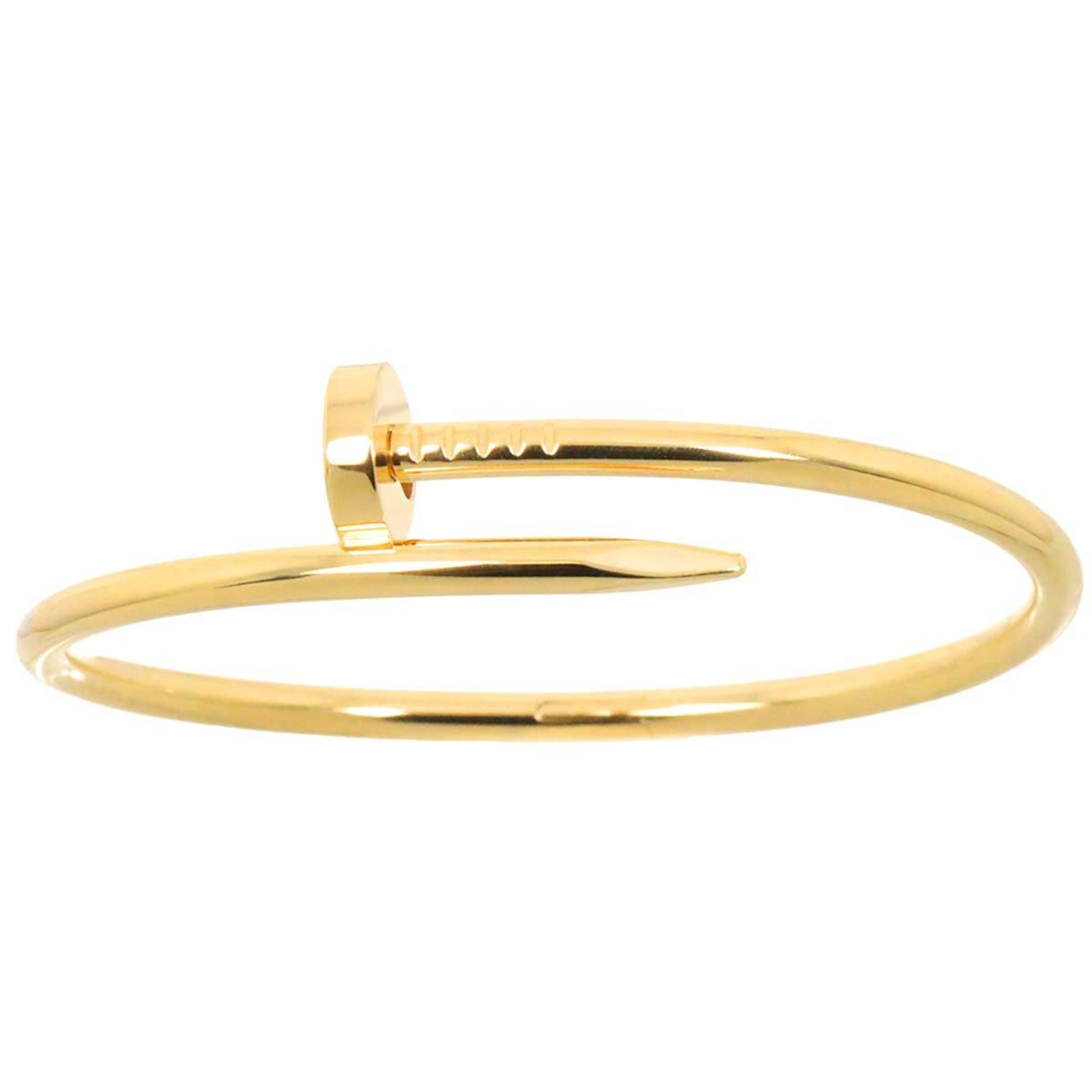 Cartier Juste Un Clou #17 Bracelet K18 YG Yellow Gold 750