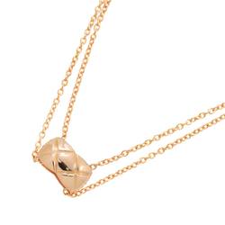 CHANEL Coco Crush Necklace 40cm K18 PG Pink Gold 750Necklace