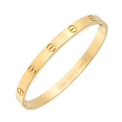 Cartier Love Bracelet #17 K18 YG Yellow Gold 750 Bangle