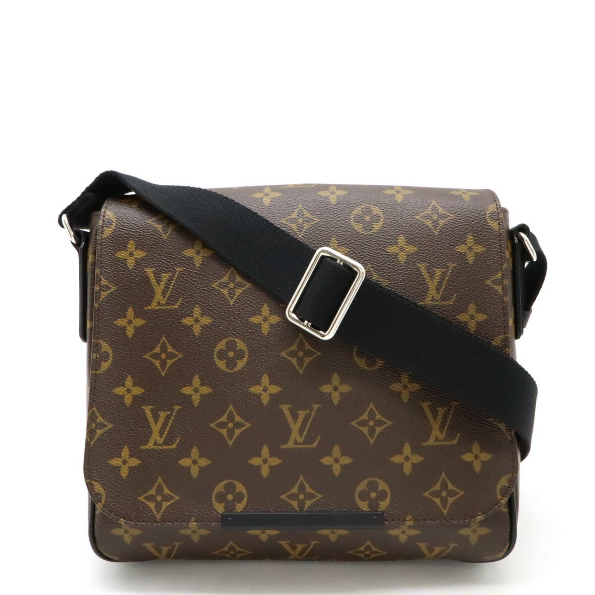 LOUIS VUITTON Louis Vuitton Monogram Macassar District PM Shoulder Bag M40935