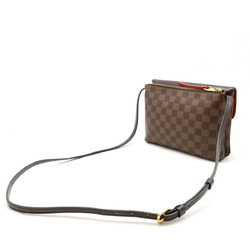 LOUIS VUITTON Damier Twice Shoulder Bag Pochette N48259