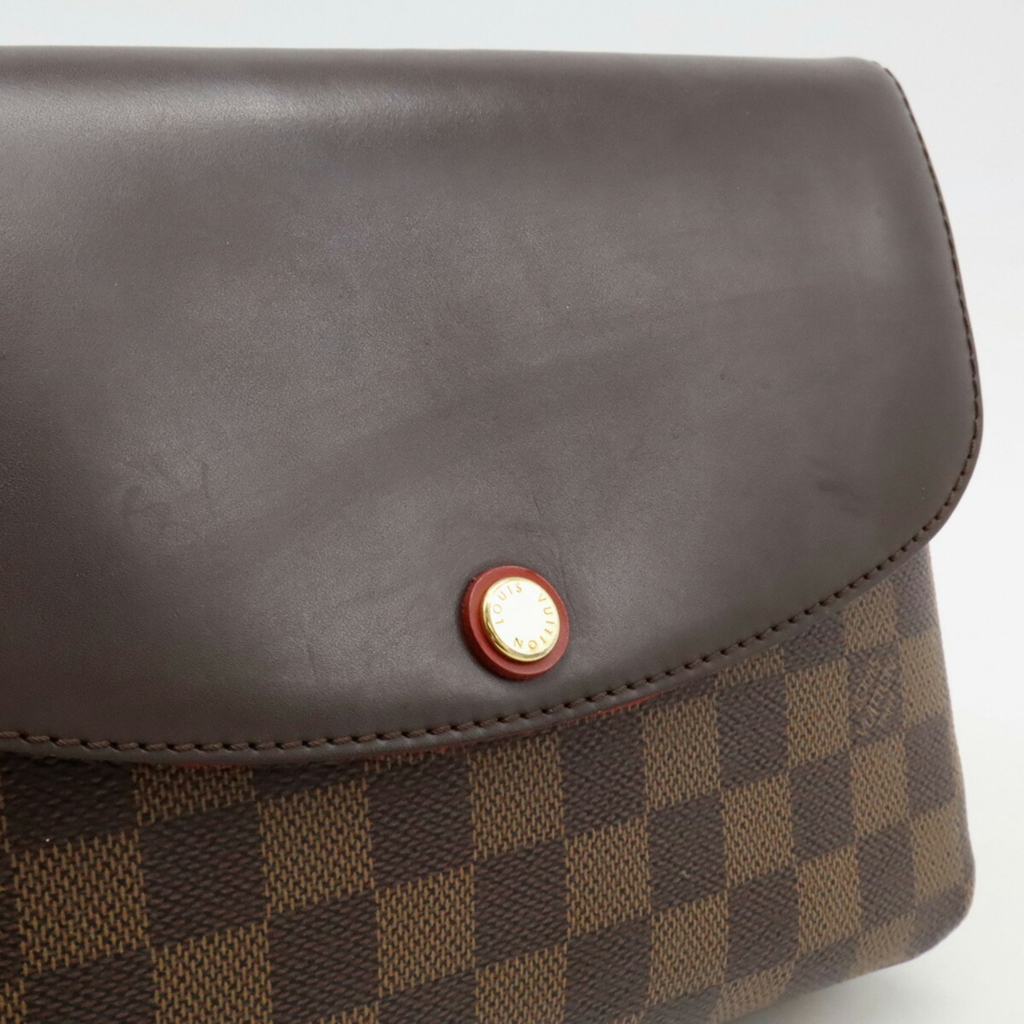 LOUIS VUITTON Damier Twice Shoulder Bag Pochette N48259