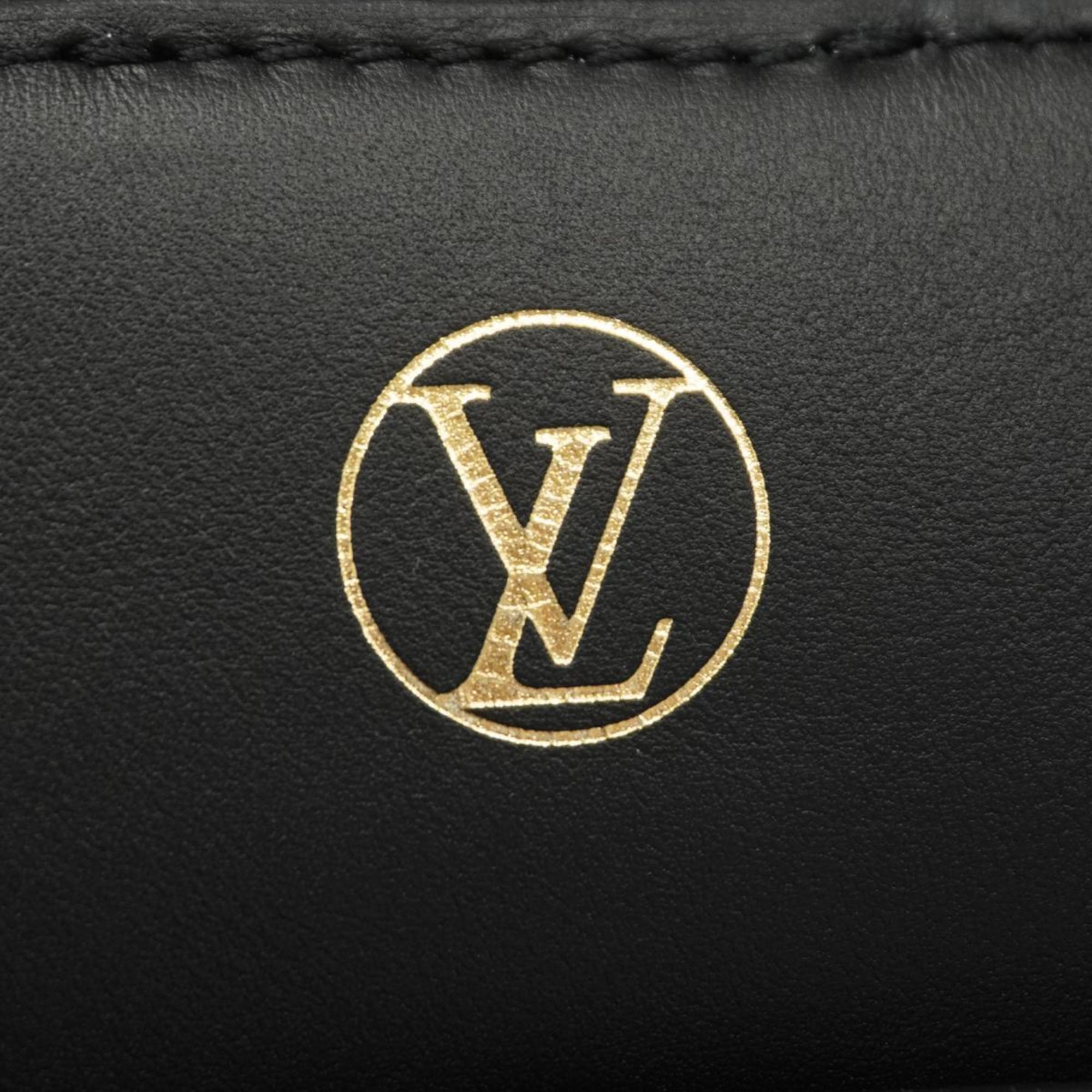 Louis Vuitton Handbag Monogram Tuftage On My Side MM M53826 Noir Ladies