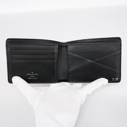 Louis Vuitton Wallet Monogram Eclipse Portefeuille Multiple M61695 Black Men's