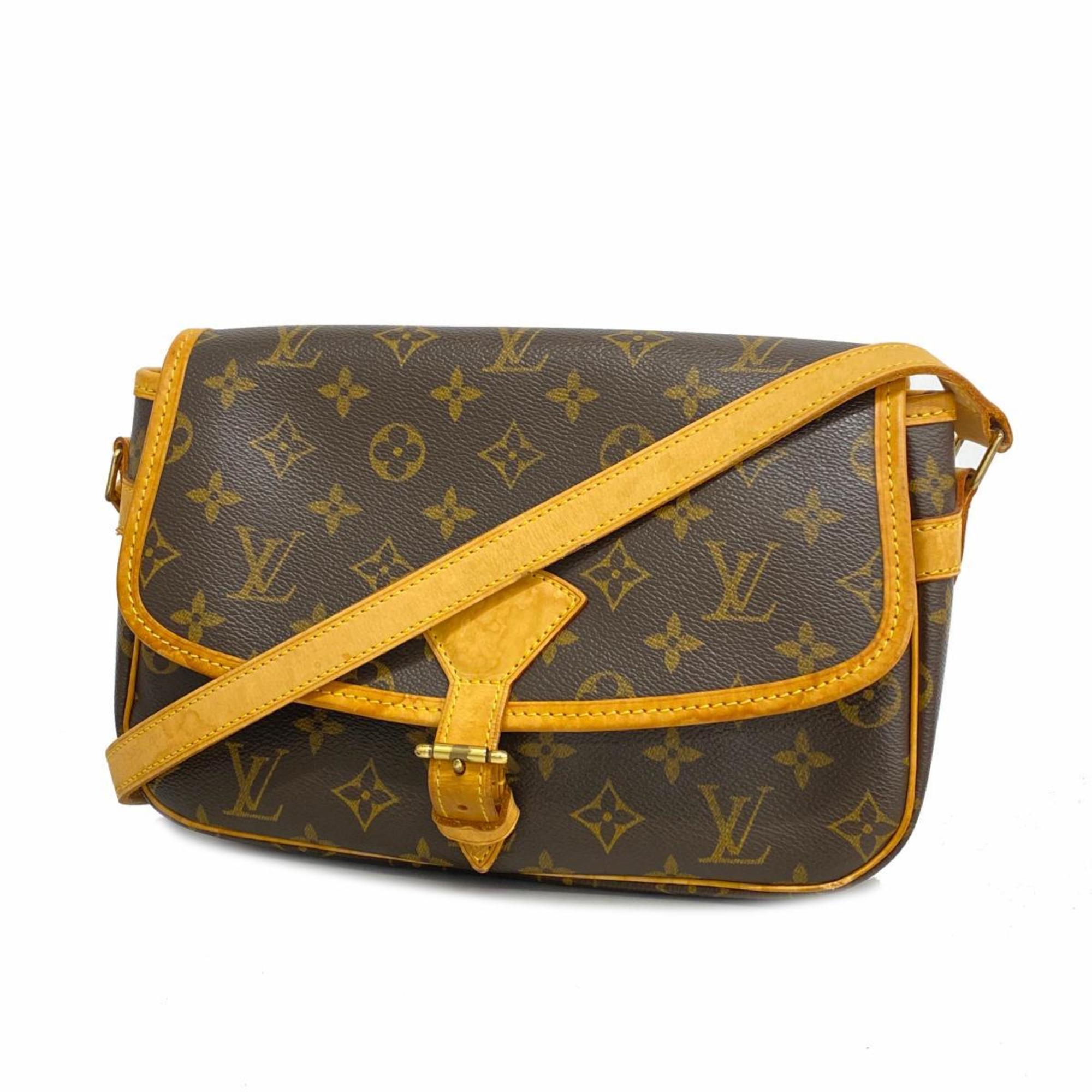 Louis Vuitton Shoulder Bag Monogram Sologne M42250 Brown Women's