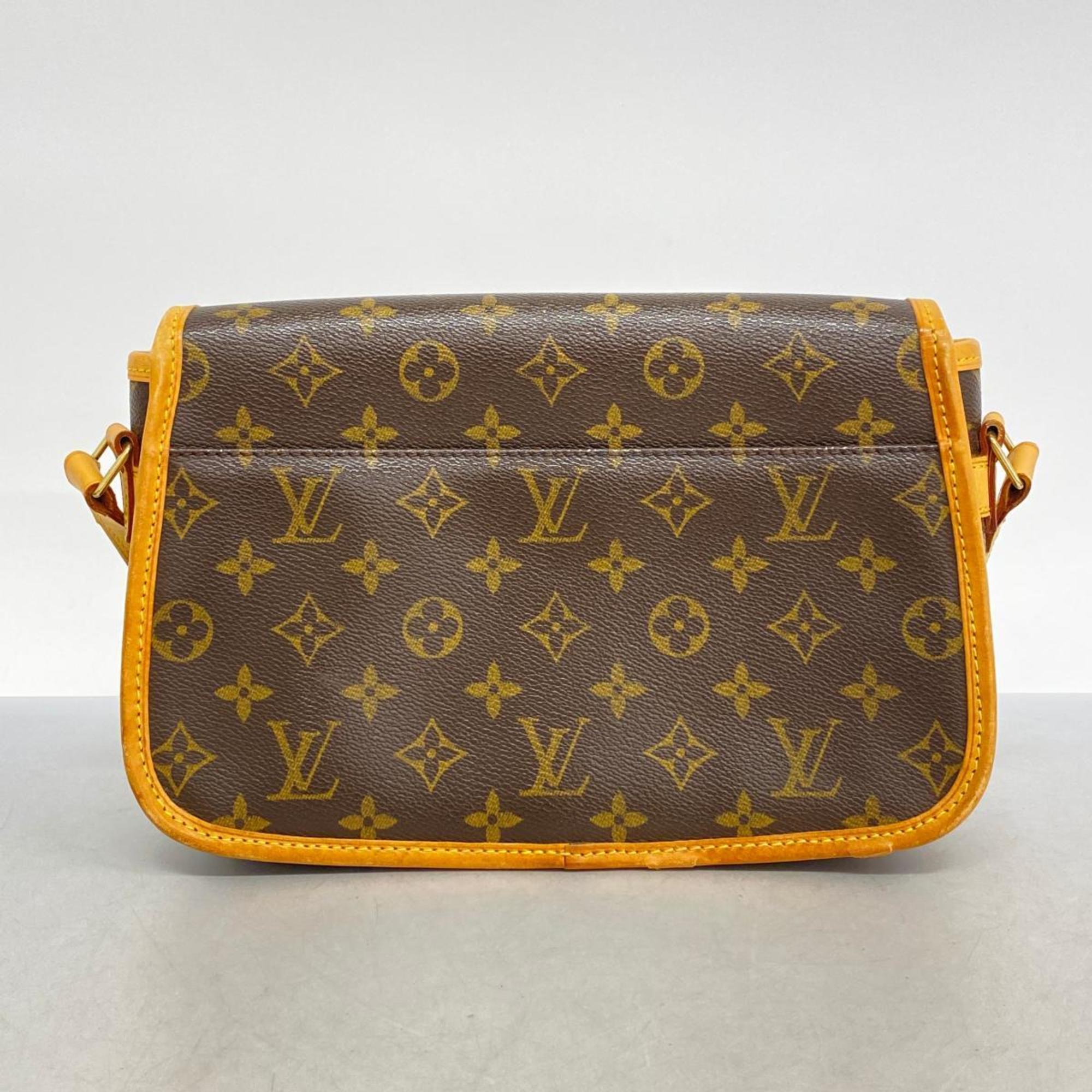 Louis Vuitton Shoulder Bag Monogram Sologne M42250 Brown Women's