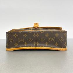 Louis Vuitton Shoulder Bag Monogram Sologne M42250 Brown Women's