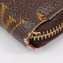 Louis Vuitton Long Wallet Monogram Zippy M60017 Brown Men's Women's