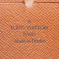 Louis Vuitton Long Wallet Monogram Zippy M60017 Brown Men's Women's